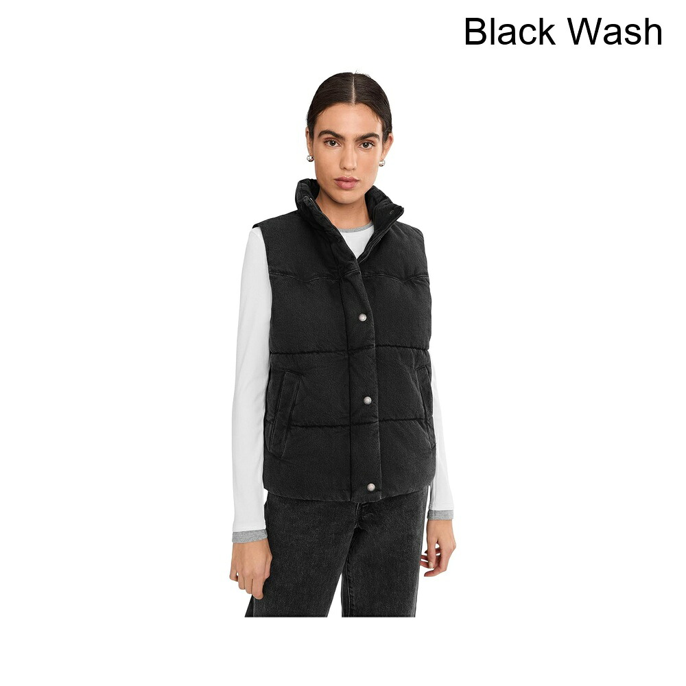 (取寄) リーバイス デニムパファーベスト levi's Denim Puffer Vest|ジェットラグ店