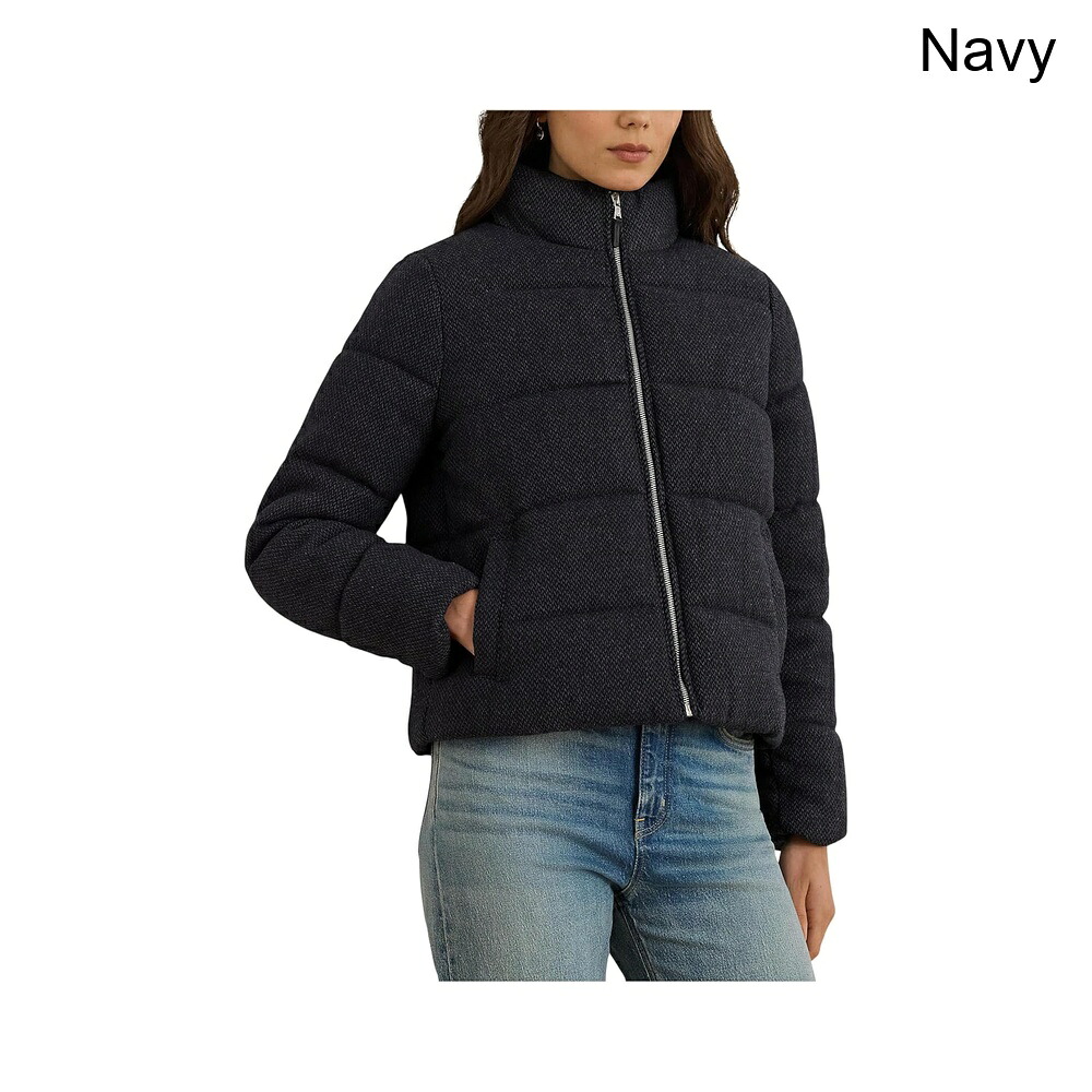 (取寄) ラルフ・ローレン プリンテッドパファーポリ lauren ralph lauren Printed Puffer Poly｜ジェットラグ店