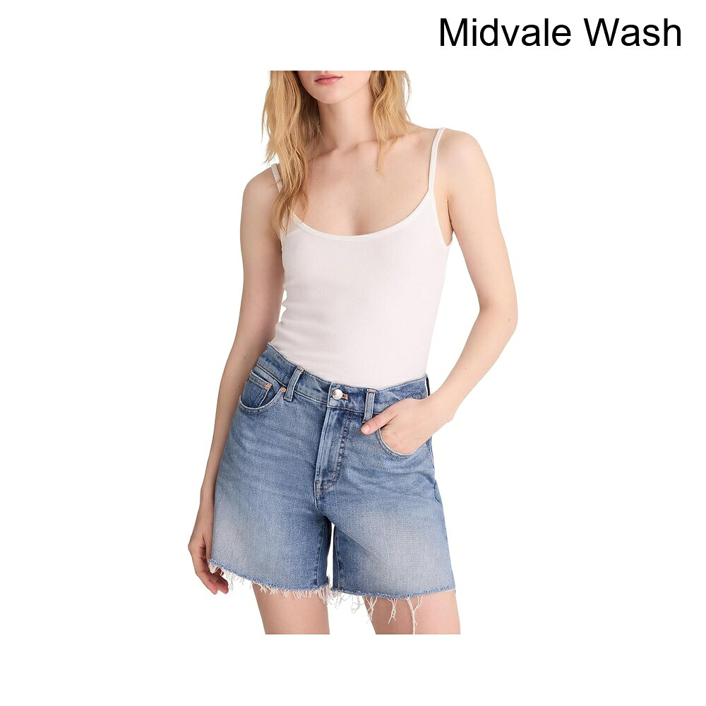 (取寄) メイドウェル ザ・パーフェクトヴィンテージミッドレングスショート madewell The Perfect Vintage Mid-Length Short|ジェットラグ店