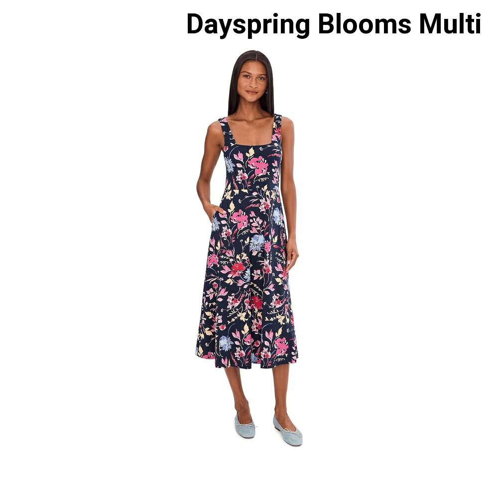(取寄) パクト フィットアンドフレアスクエアネックドレス pact Fit-and-Flare Square Neck Dress｜ジェットラグ店 16,086円