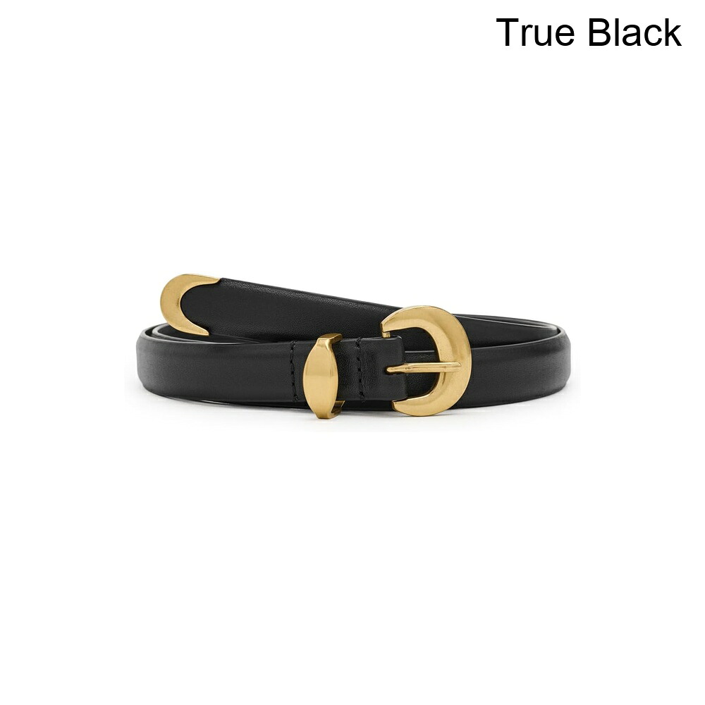 (取寄) メイドウェル ルーシーベルト madewell Domed-Buckle Belt in Leather｜ジェットラグ店