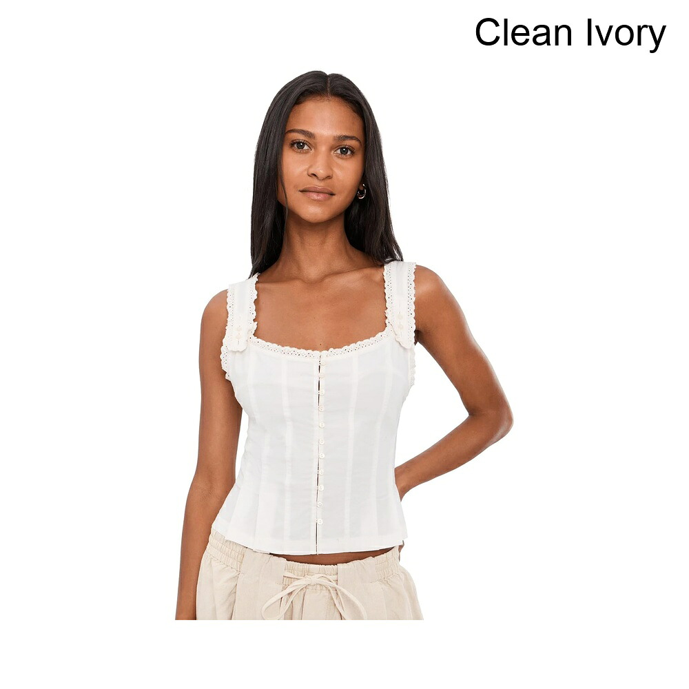 (取寄) フリーピープル ブリジットコルセットトップ free people Bridgette Corset Top|ジェットラグ店