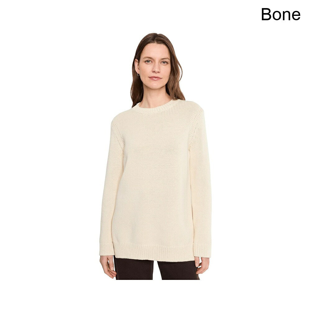 (取寄) ヴィンス クルーネックセーターチュニック vince Crew Neck Sweater Tunic|ジェットラグ店