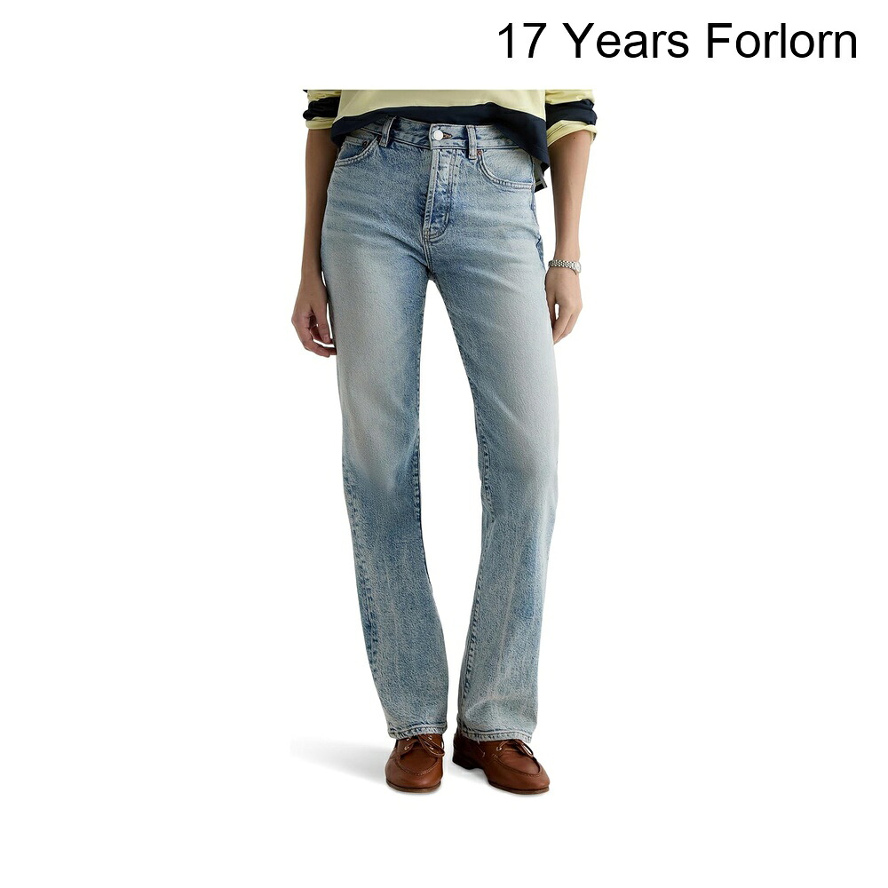(取寄) エージー・ジーンズ シドニー ミッドライズ ストーブパイプ 17年 フォルロン ag jeans Sydney Mid-Rise Stovepipe in 17 Years Forlorn|ジェットラグ店