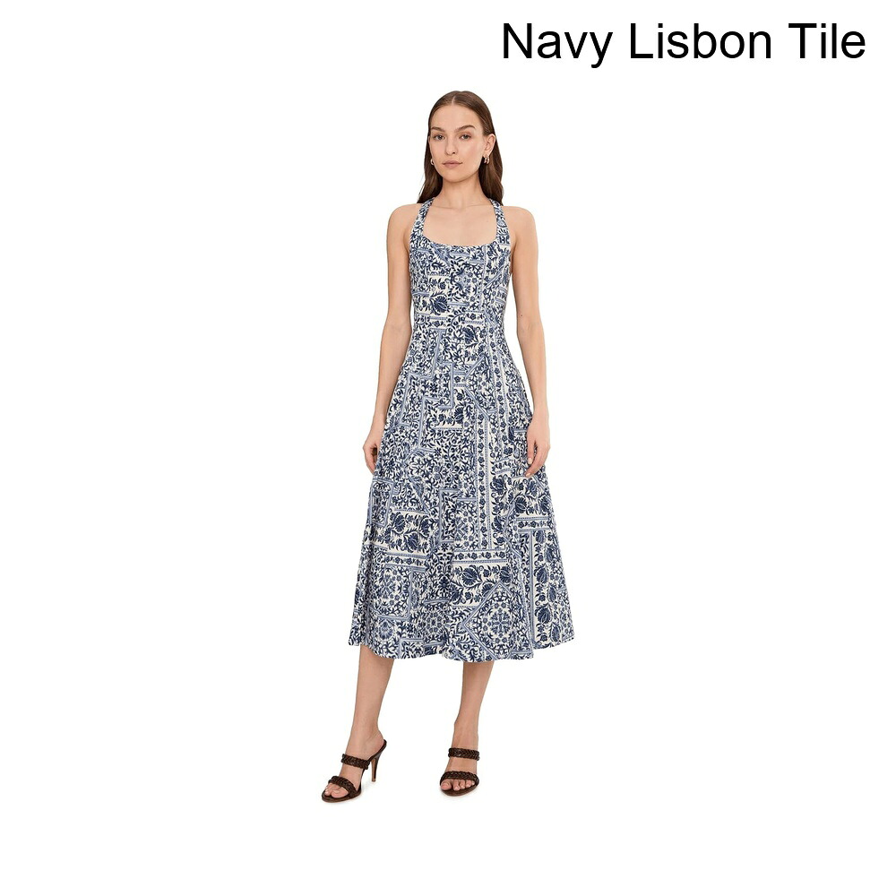 (取寄) アヴェック・レ・フィーユ レーサーパネルミディドレス avec les filles Racer Paneled Midi Dress|ジェットラグ店