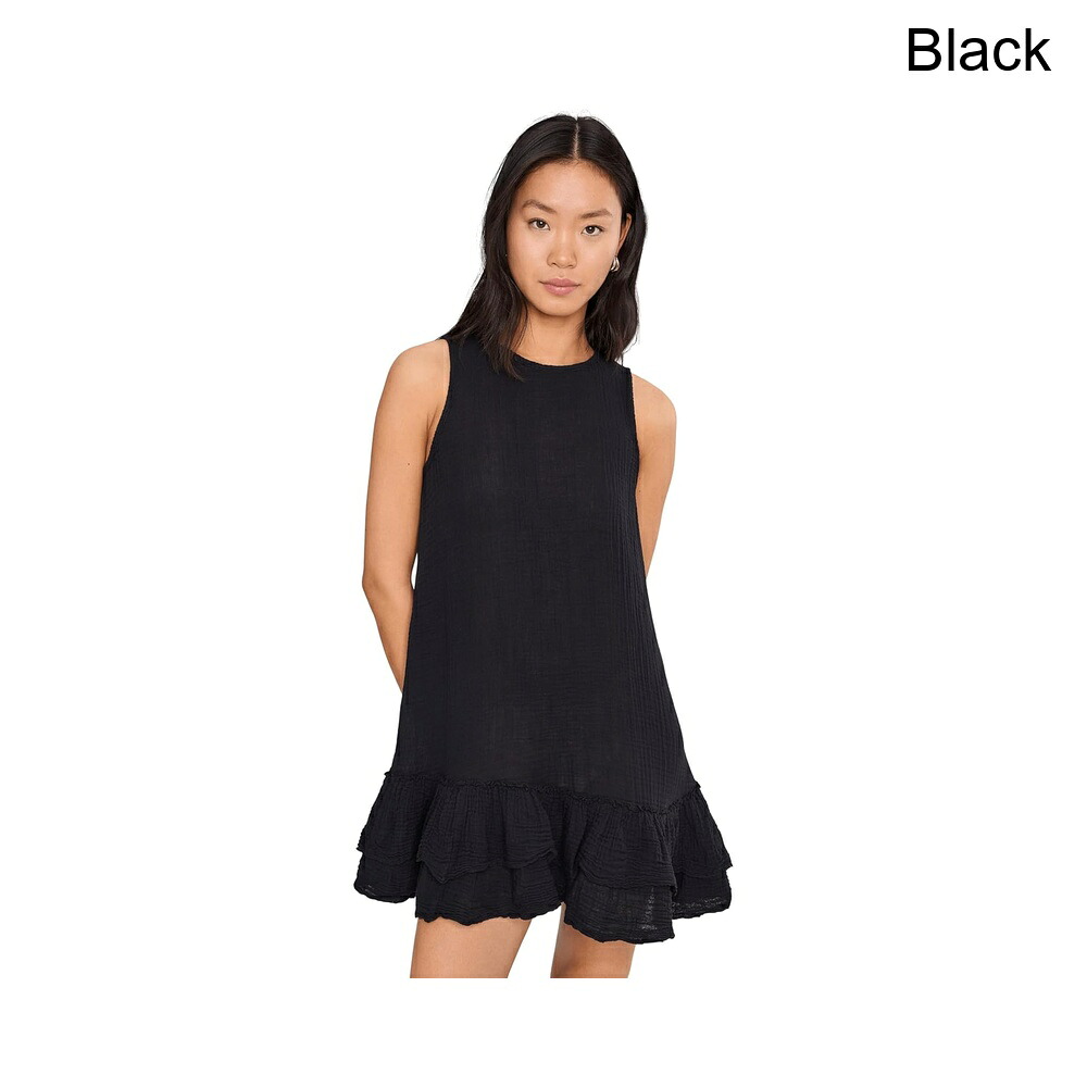 (取寄) マイケル・スターズ ダリアラッフルミニドレス michael stars Dhaliah Ruffle Mini Dress｜ジェットラグ店