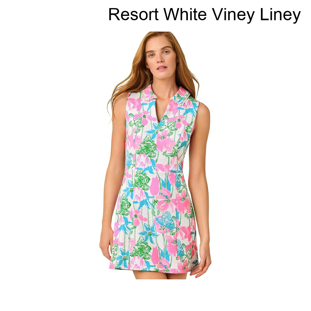 (取寄) リリー・プルリッツ トワイラスカート付きロンパース lilly pulitzer Twila Skirted Rompers｜ジェットラグ店
