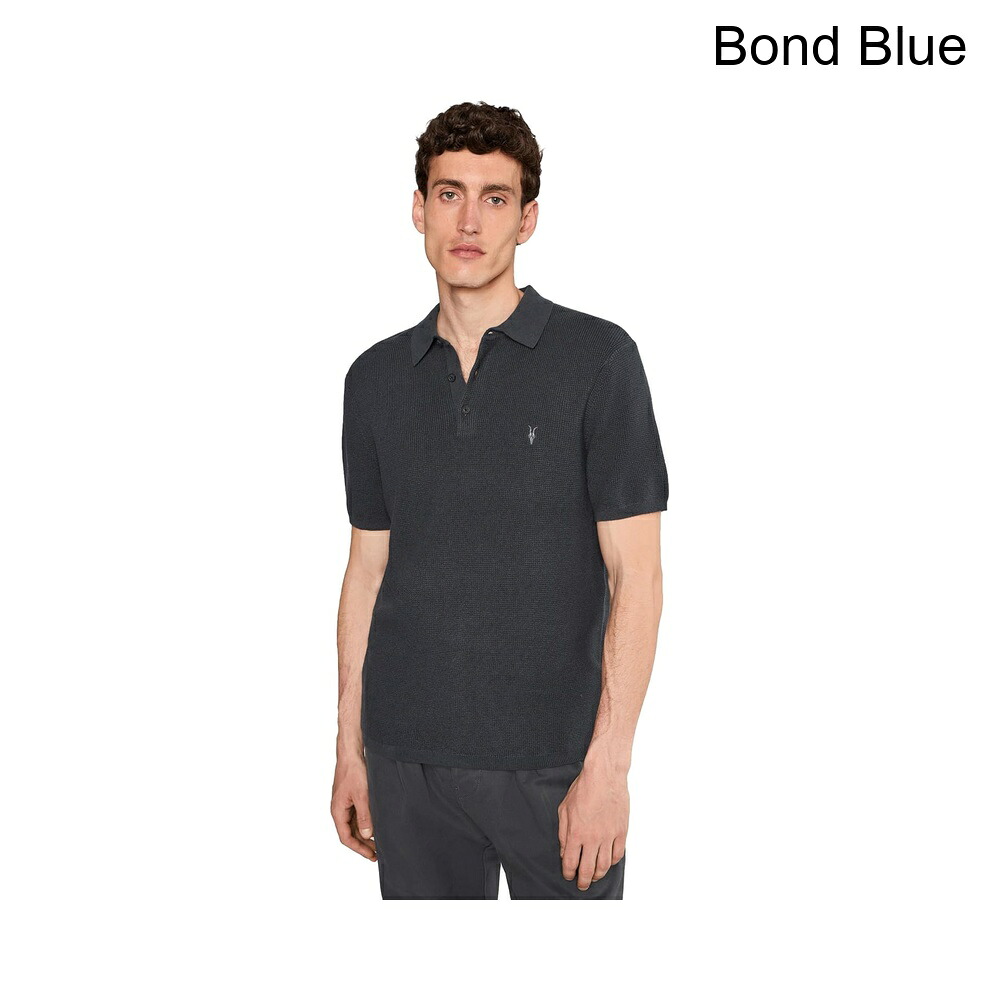 (取寄) オールセインツ アスペンショートスリーブポロ allsaints Aspen Short Sleeve Polo｜ジェットラグ店
