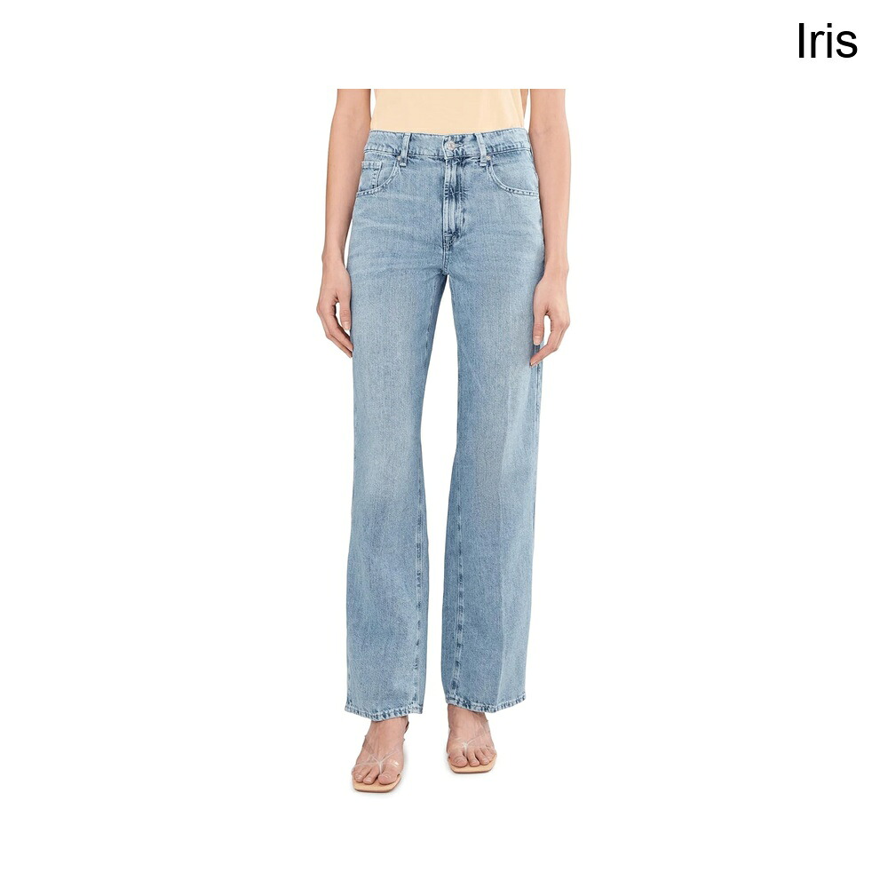 (取寄) セブンフォーオールマンカインド ストーブパイプストレートアイリス 7 for all mankind Stovepipe Straight in Iris|ジェットラグ店
