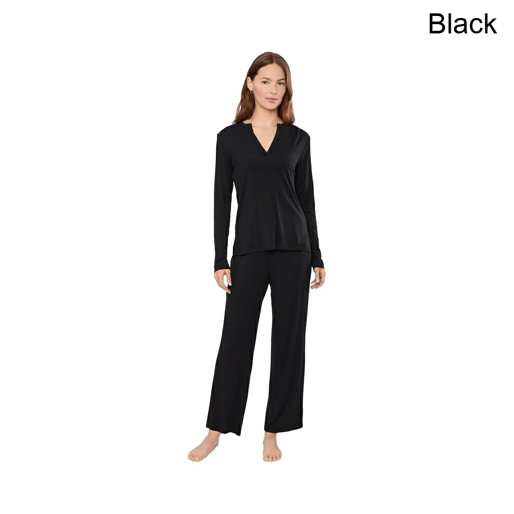 (取寄) ナトリ フェザーズエッセンシャルズパジャマセット natori Feathers Essentials Pajama Set|ジェットラグ店