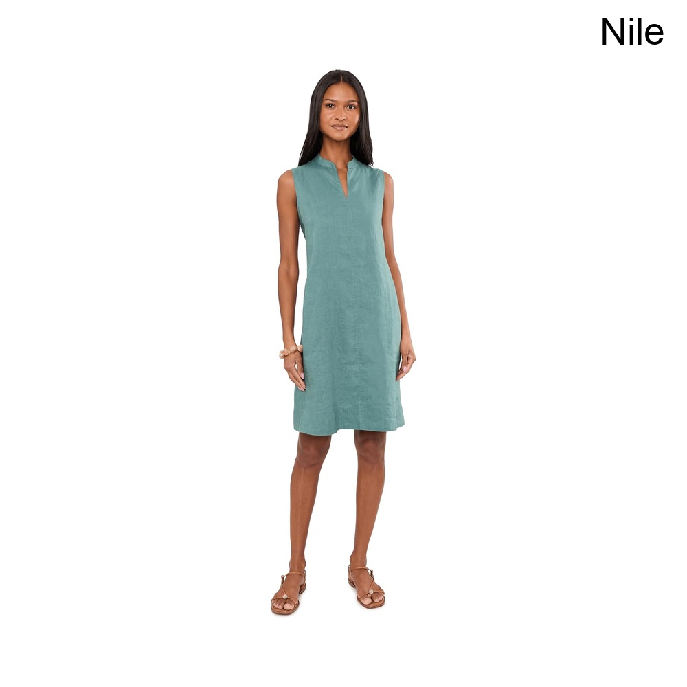 (取寄) イーリー・フィッシャー オーガニックリネン膝丈ドレス eileen fisher Organic Linen Knee Length Dress|ジェットラグ店