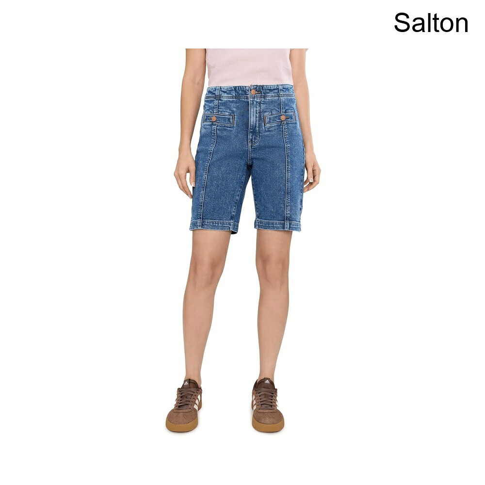 (取寄) エヌワイディージェイ エラデニムボタンウェルトポケットショーツ nydj Ella Denim Button Welt Pocket Shorts｜ジェットラグ店