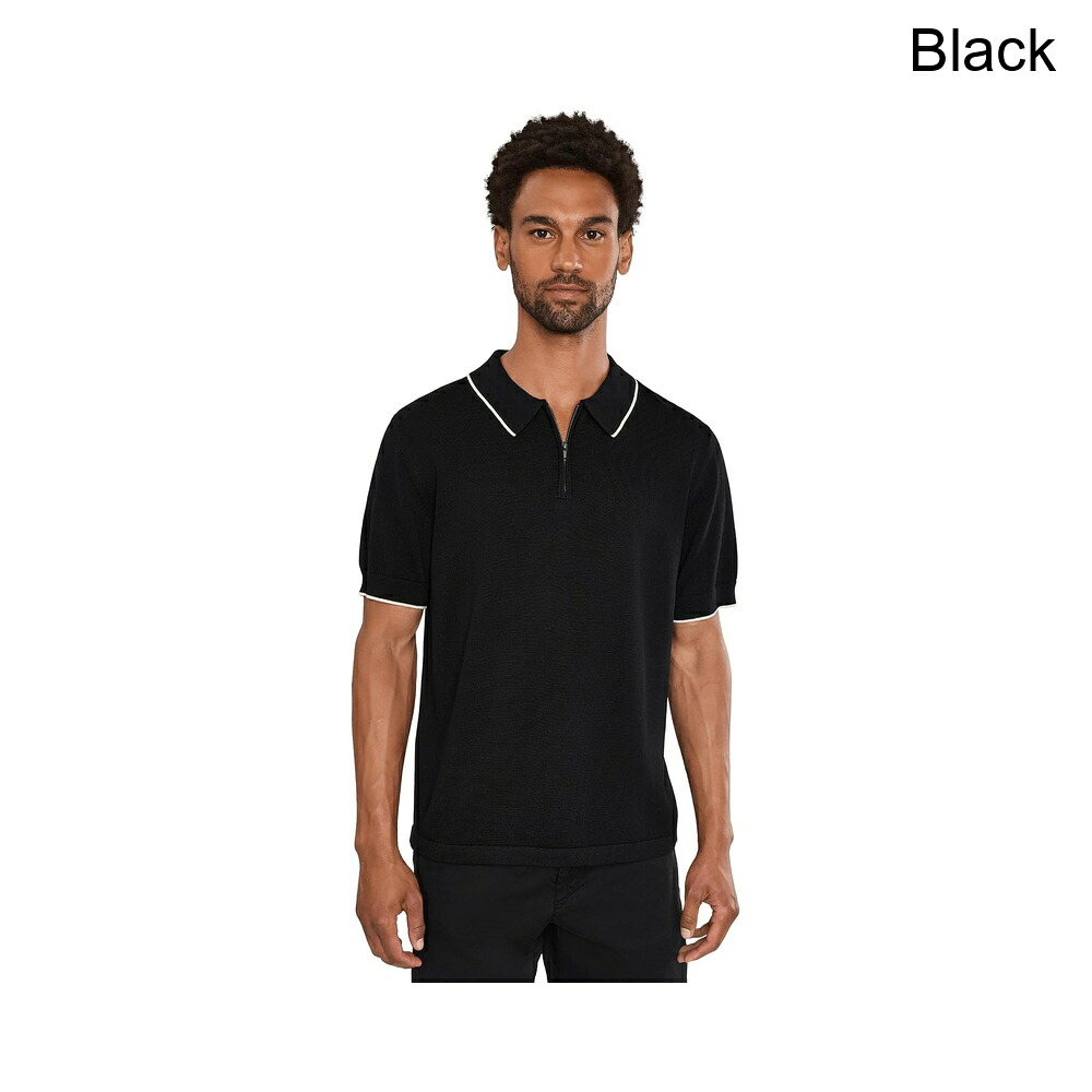 (取寄) リバプール・ロサンゼルス ショートスリーブジップセーターポロ liverpool los angeles Short Sleeve Zip Sweater Polo|ジェットラグ店