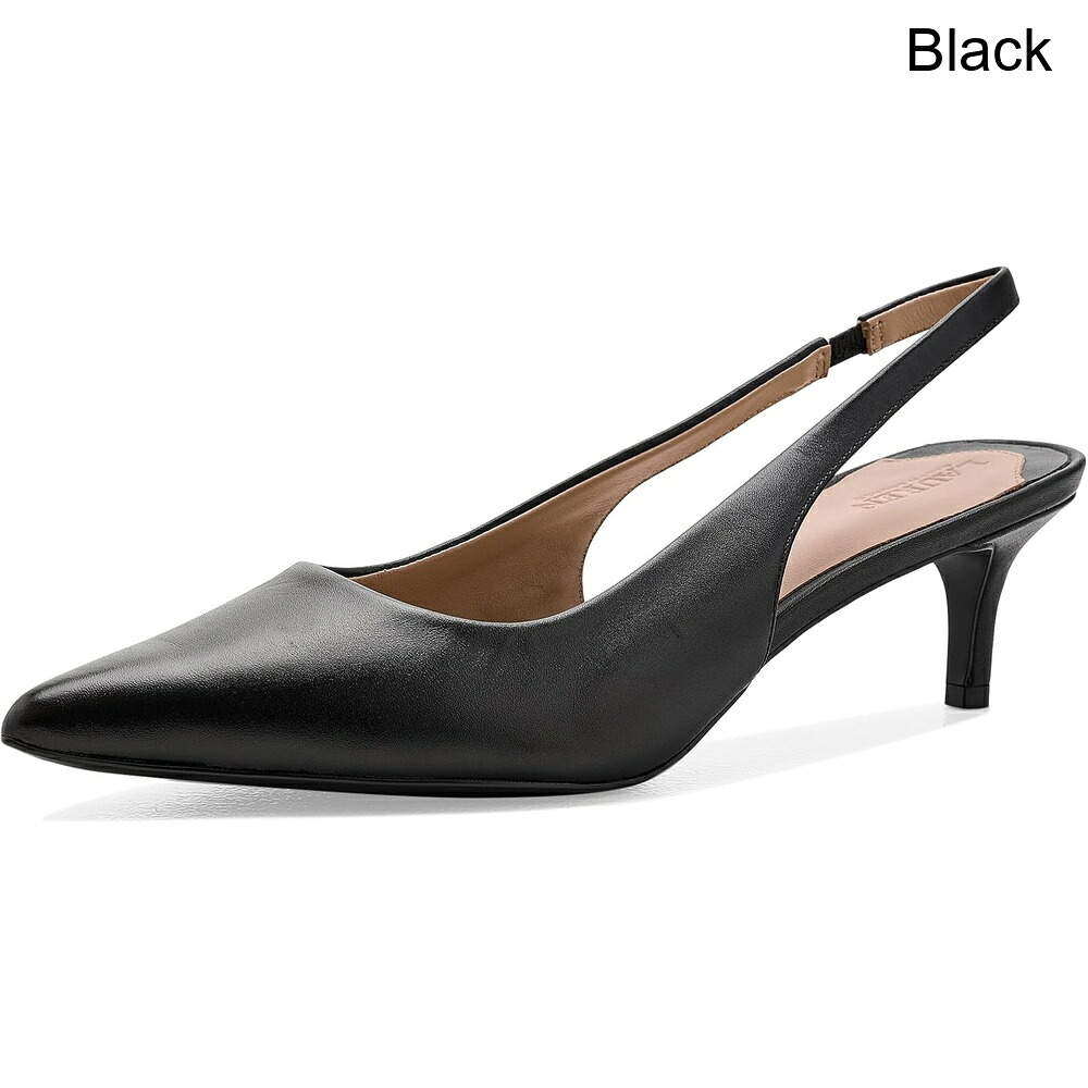 (取寄) ラルフ・ローレン ロラIIレザーサ slingbackパンプス lauren ralph lauren Lolah II Leather Slingback Pumps|ジェットラグ店