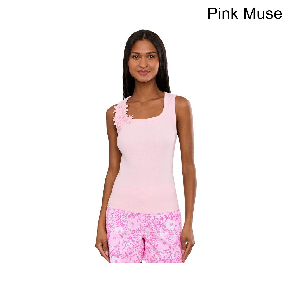 (取寄) リリー・プルリッツ アリシアニットトップ lilly pulitzer Aricia Knit Top|ジェットラグ店