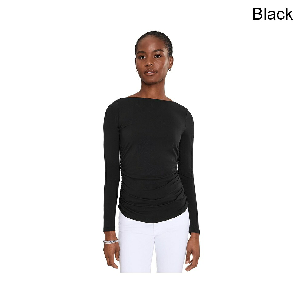 (取寄) エヌワイディージェイ ボートネックトップ nydj Boatneck Top｜ジェットラグ店 12,874円