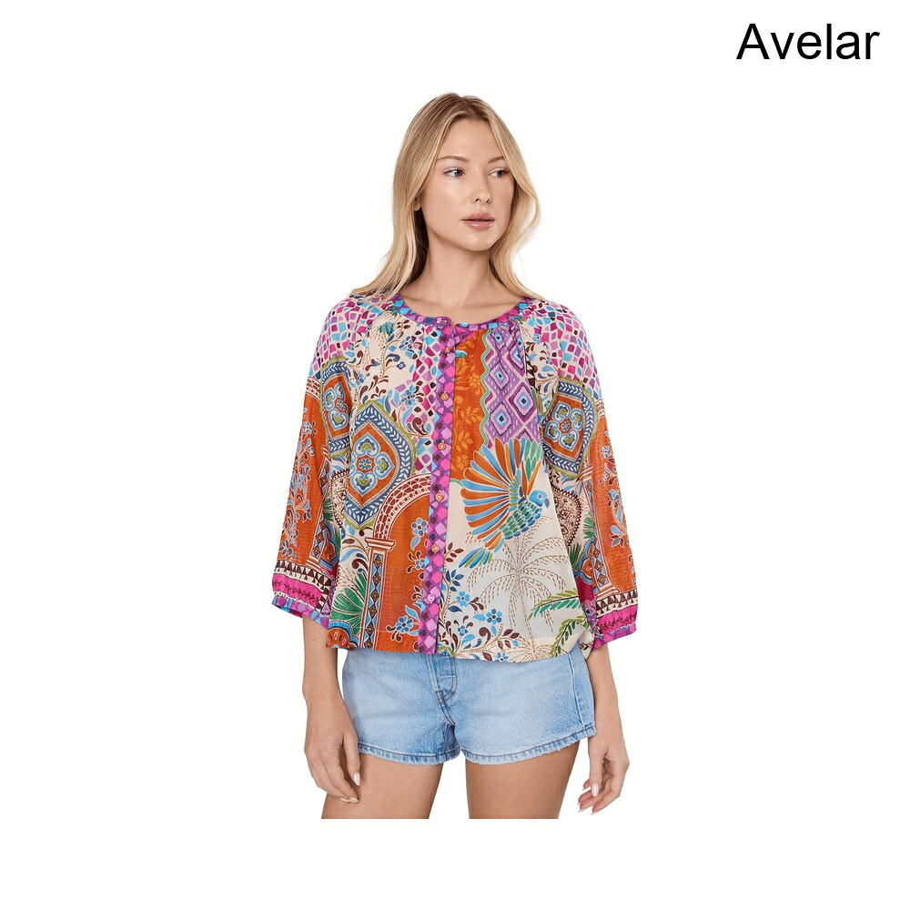 (取寄) ジョニー・ワズ ミカエラペザントブラウス - アヴェラル johnny was Michaella Peasant Blouse - Avelar｜ジェットラグ店