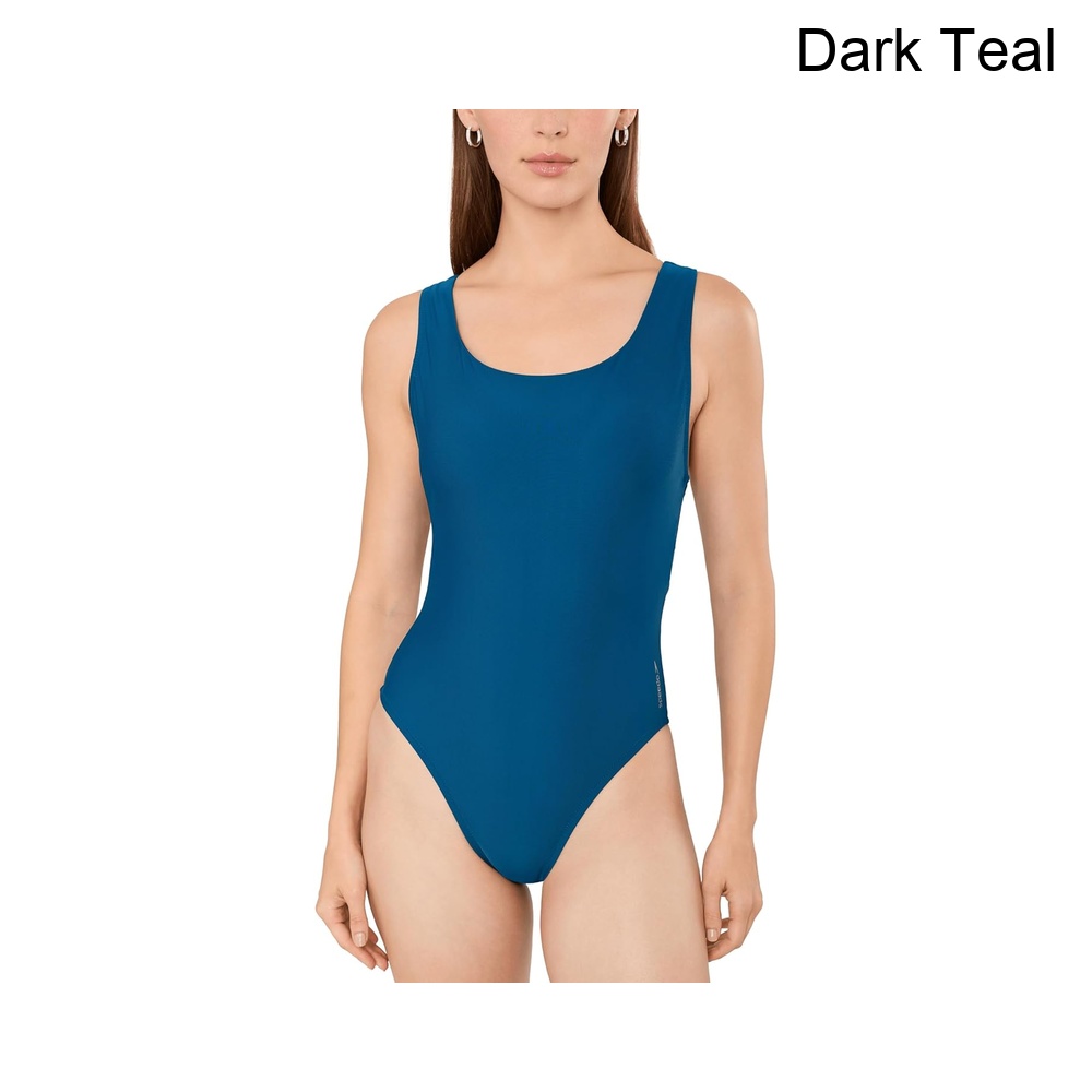 (取寄) スピード ソリッドメッシュスコップネックワンピース speedo Solid Mesh Scoop Neck One-Piece｜ジェットラグ店