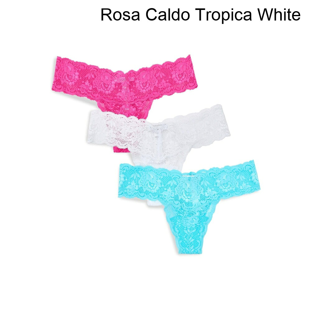 (取寄) コサベラ ネバーセイネバー3パックロウライダーサニタリー cosabella Never Say Never 3 Pack Lowrider Thong｜ジェットラグ店