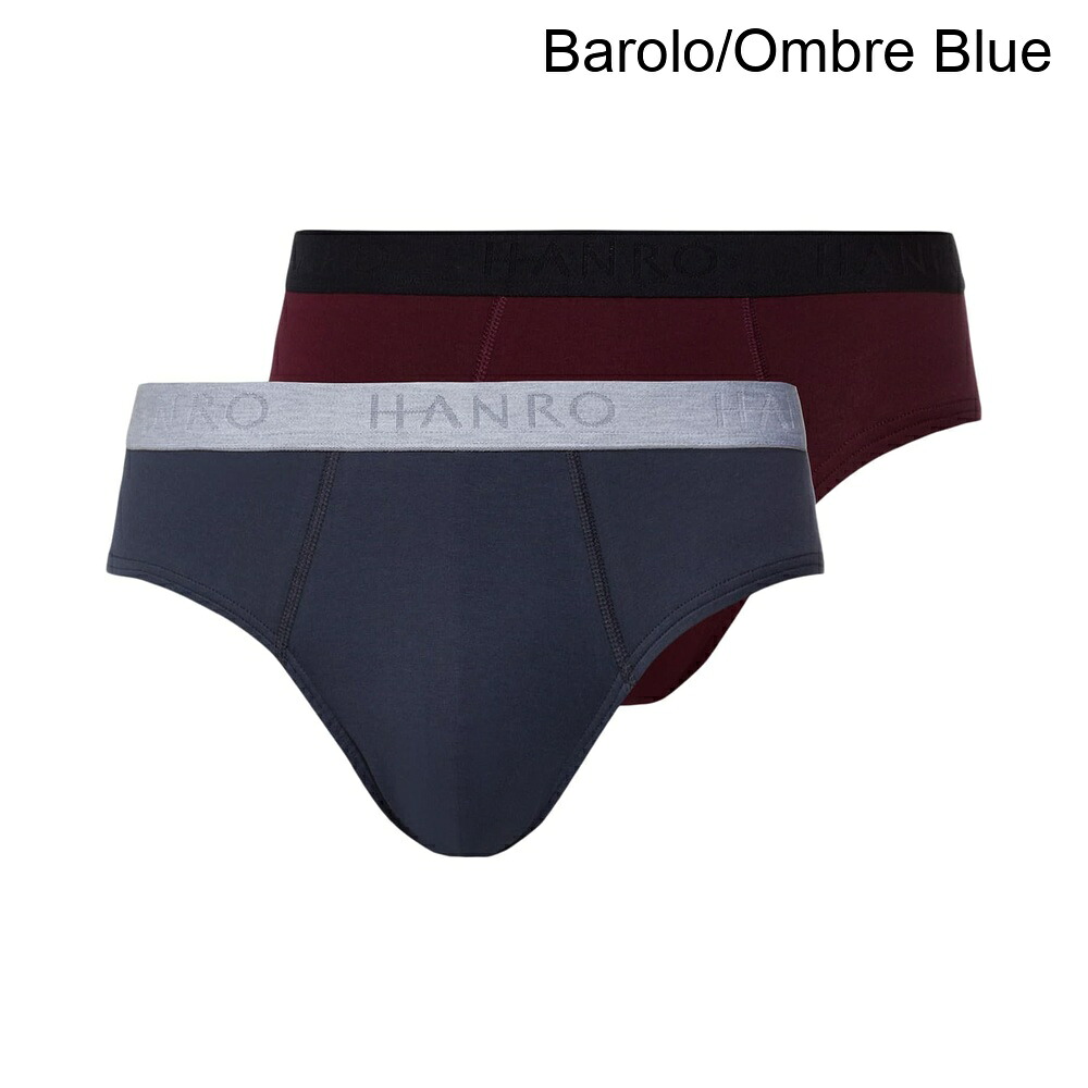 (取寄) ハンロ コットンエッセンシャルズ2パックブリーフ hanro Cotton Essentials 2-Pack Brief｜ジェットラグ店