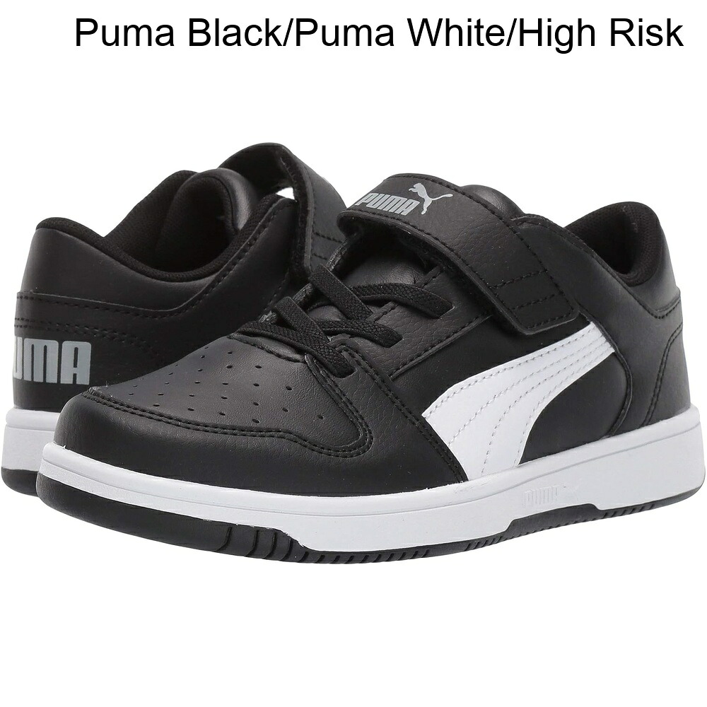 (取寄) プーマ プーマキッズリバウンドレイアップロウ合成皮革フックアンドループスニーカー(リトルキッド) puma Puma Kids Rebound Layup Lo Synthetic Leather Hook and Loop Sneakers (Little Kid)|ジェットラグ店
