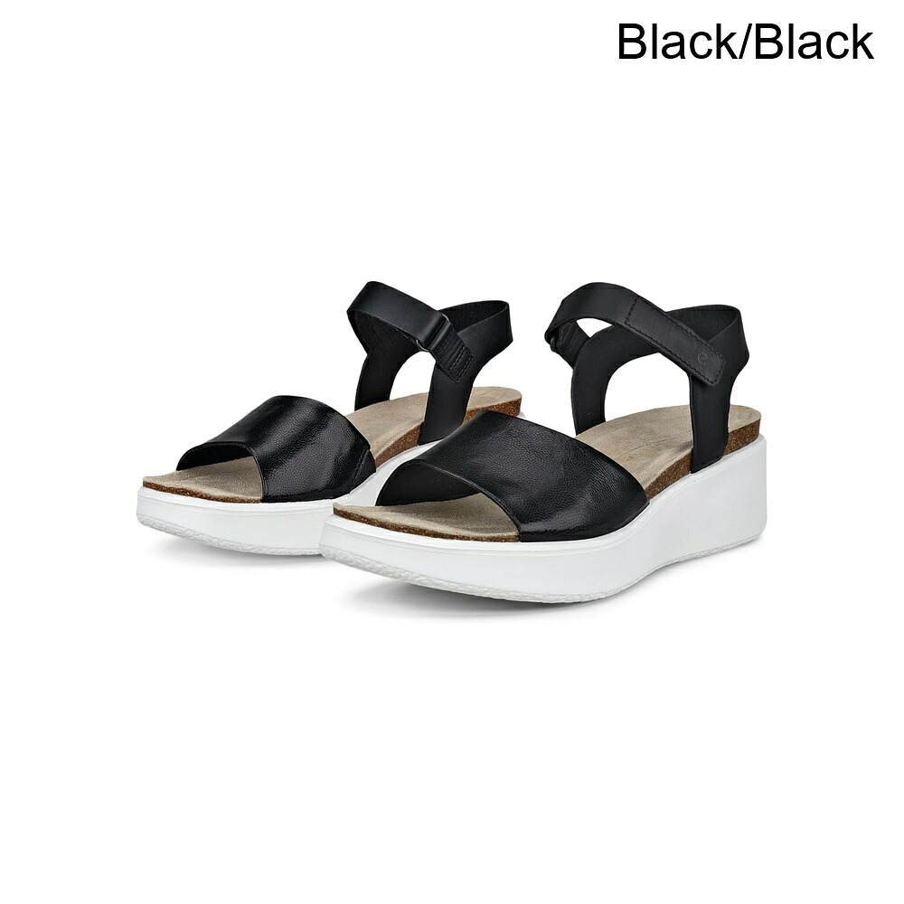 (取寄) エコー フロウトウェッジコルクサンダル ecco Flowt Wedge Cork Sandal｜ジェットラグ店