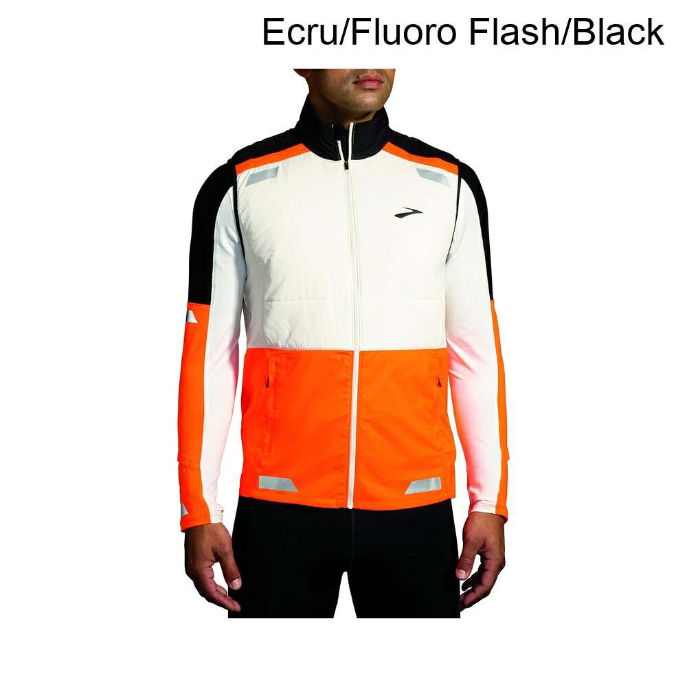 (取寄) ブルックス ランビジブルインシュレーテッドベスト brooks Run Visible Insulated Vest|ジェットラグ店