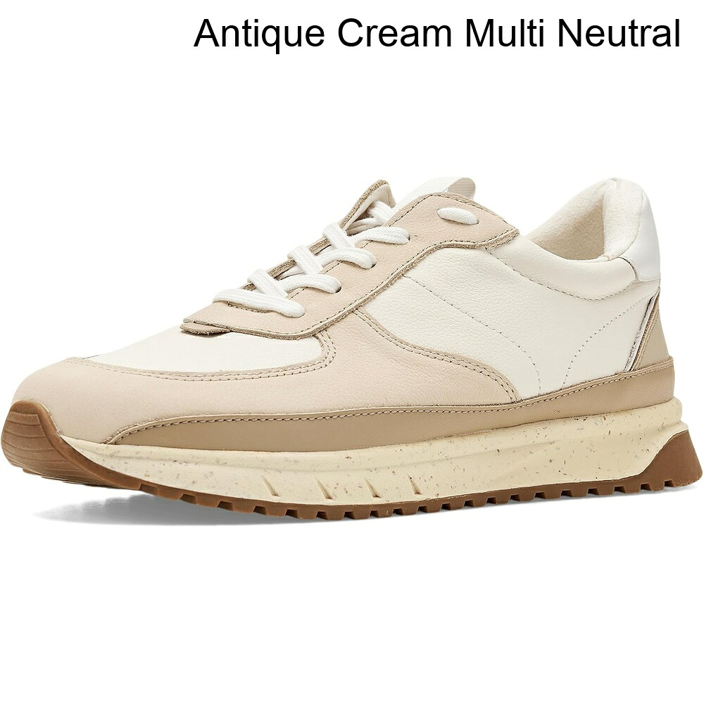 (取寄) メイドウェル キックオフトレーナースニーカー中立カラーブロックレザー madewell Kickoff Trainer Sneakers in Neutral Colorblock Leather｜ジェットラグ店