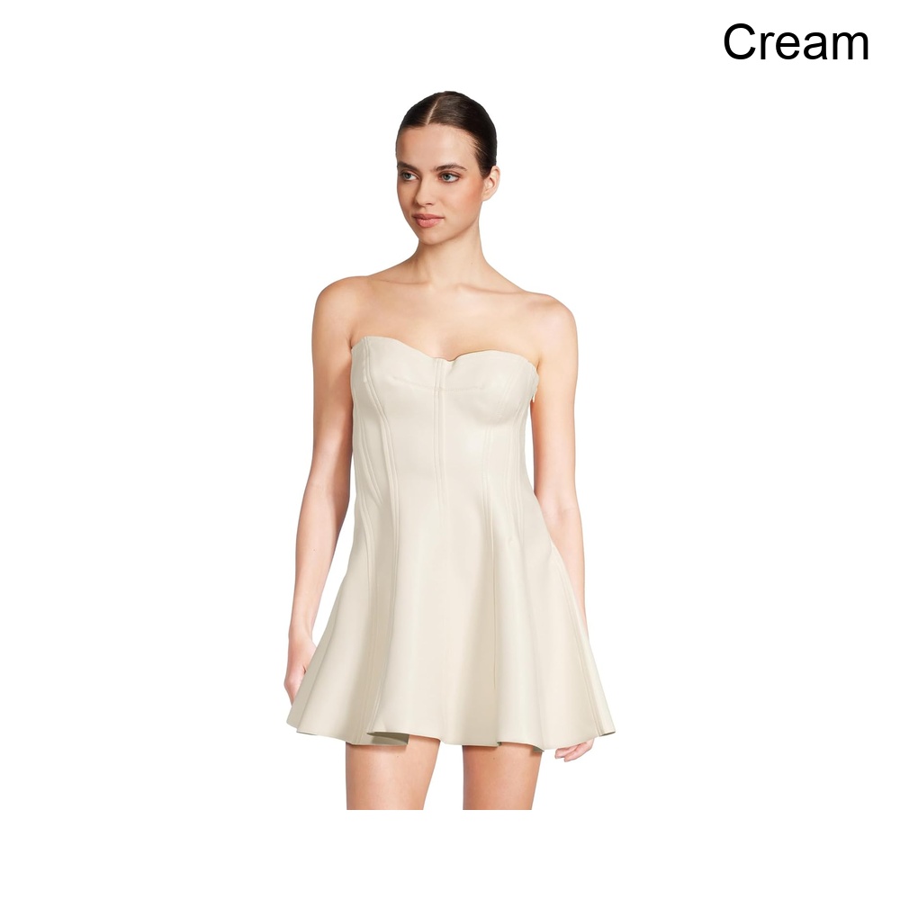 (取寄) ノーマ・カマリ ストラップレスグレースミニドレス norma kamali Strapless Grace Mini Dress｜ジェットラグ店