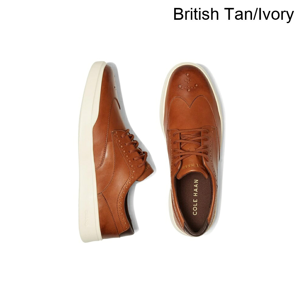 (取寄) コールハーン グランドクロスコートウィングチップスニーカー cole haan Grand Crosscourt Wing Tip Sneaker｜ジェットラグ店