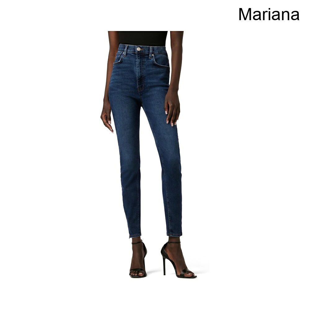 (取寄) ハドソンジーンズ センターフォールドエクストラハイライズスリムアンクルインマリアナ hudson jeans Centerfold Ext.High-Rise Spr Skinny Ankle in Mariana｜ジェットラグ店