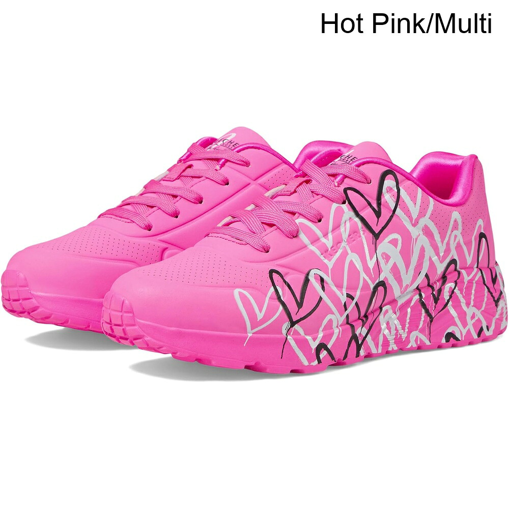 (取寄) スケッチャーズキッズ Jgoldcrown:ウノライト - メタリックラブ314067L (リトルキッド/ビッグキッド) skechers kids Jgoldcrown:Uno Lite - Metallic Love 314067L (Little Kid/Big Kid)｜ジェットラグ店