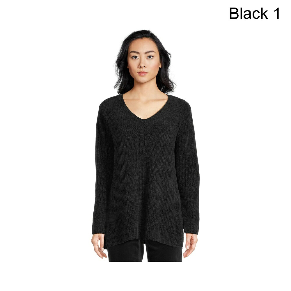 (取寄) イーリー・フィッシャー Vネックセーター eileen fisher V-Neck Sweater｜ジェットラグ店