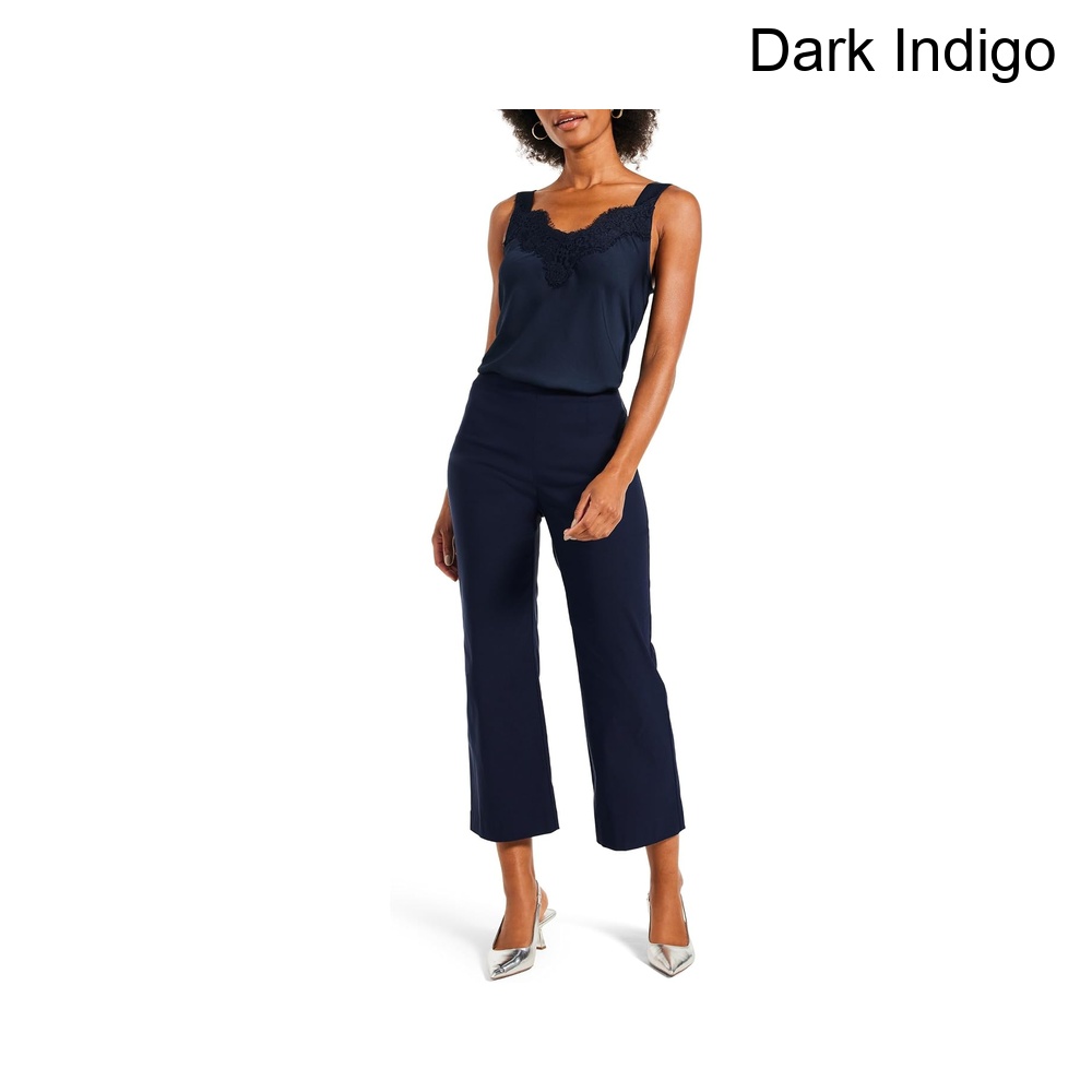 (取寄) ニック+ゾーイ ポリッシュドワンダーストレッチワイドレッグクロップ nic+zoe Polished Wonderstretch Wide-Leg Crop|ジェットラグ店