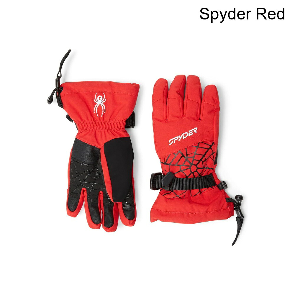 (取寄) スパイダー オーバーウェブグローブ（ビッグキッド） spyder Overweb Gloves (Big Kid)｜ジェットラグ店