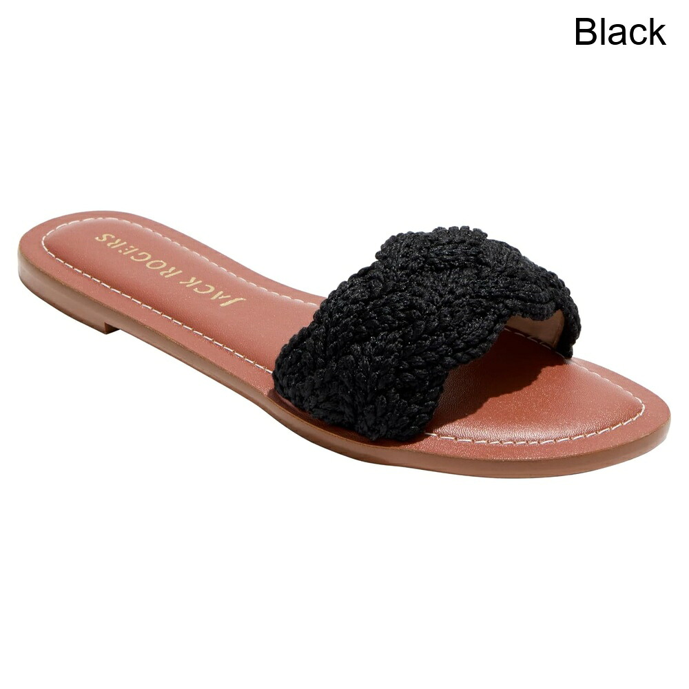 (取寄) ジャック・ロジャース デュモン編みロープフラットサンダル jack rogers Dumont Woven Rope Flat Sandals|ジェットラグ店