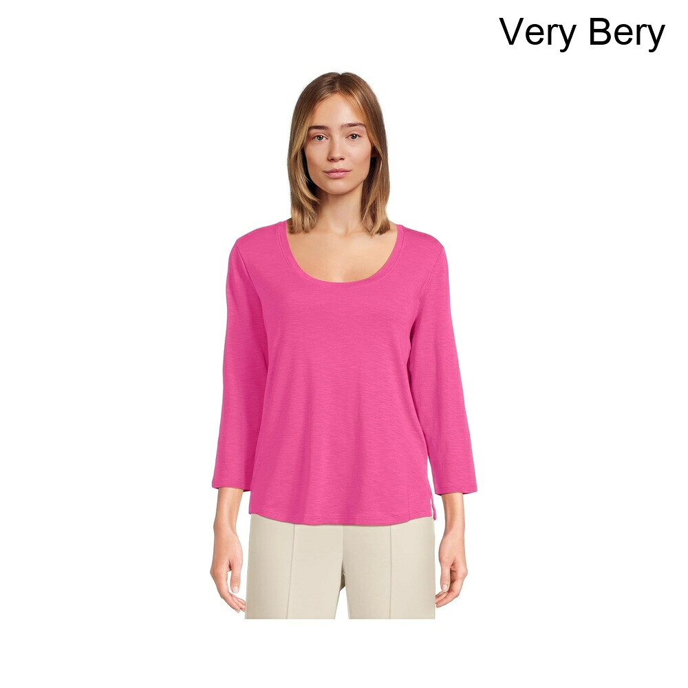 (取寄) トミー・バハマ アシュビーアイルズリブ3/4スリーブスコップ tommy bahama Ashby Isles Rib 3/4 Sleeve Scoop|ジェットラグ店