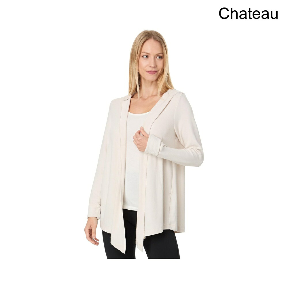 (取寄) マイケル・スターズ ガビオープンフードカーディガン michael stars Gabbi Open Hooded Cardigan|ジェットラグ店