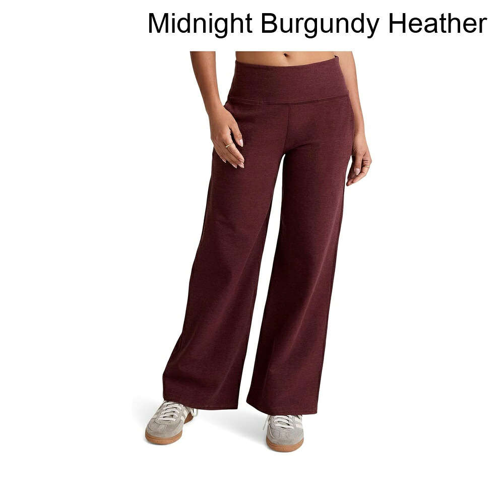 (取寄) ビヨンド ヨガ スペースダイラッドバックワイドレッグパンツ beyond yoga Spacedye Laid Back Wide Leg Pants｜ジェットラグ店