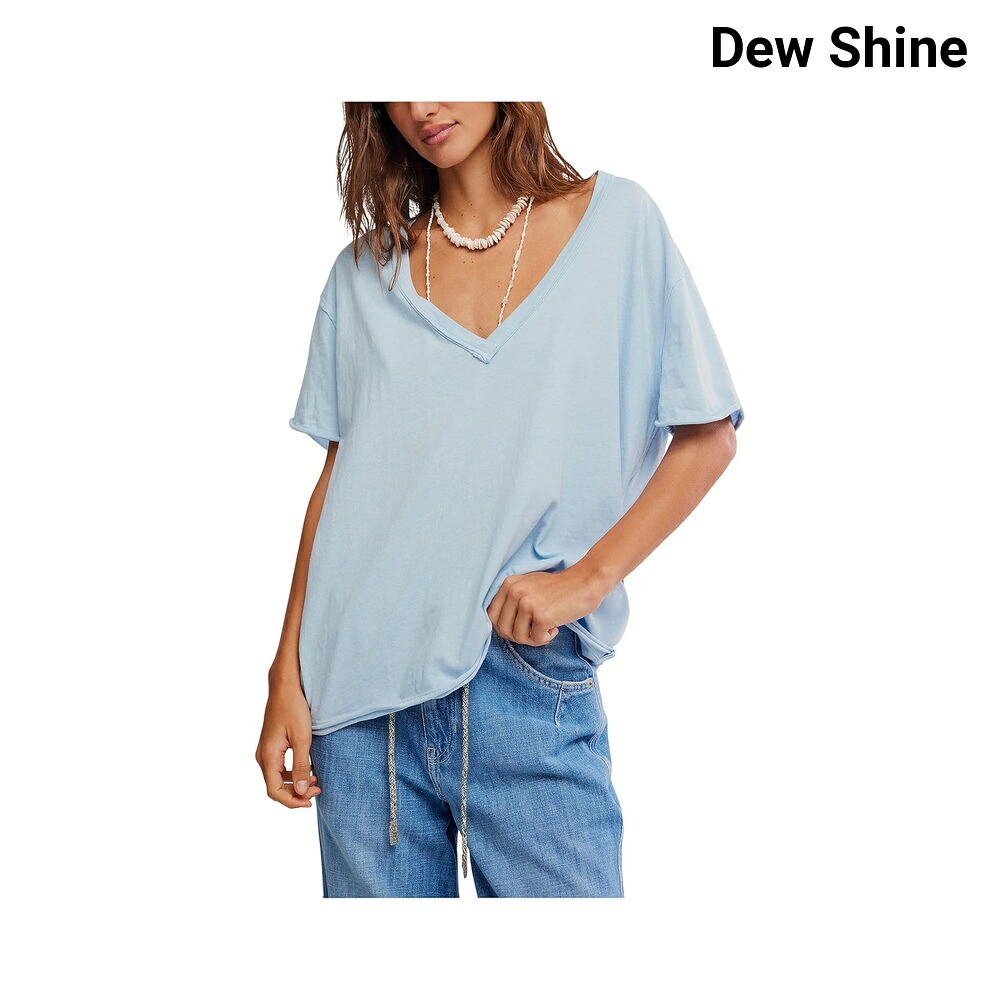 (取寄) フリーピープル ニナティーV free people Nina Tee V|ジェットラグ店