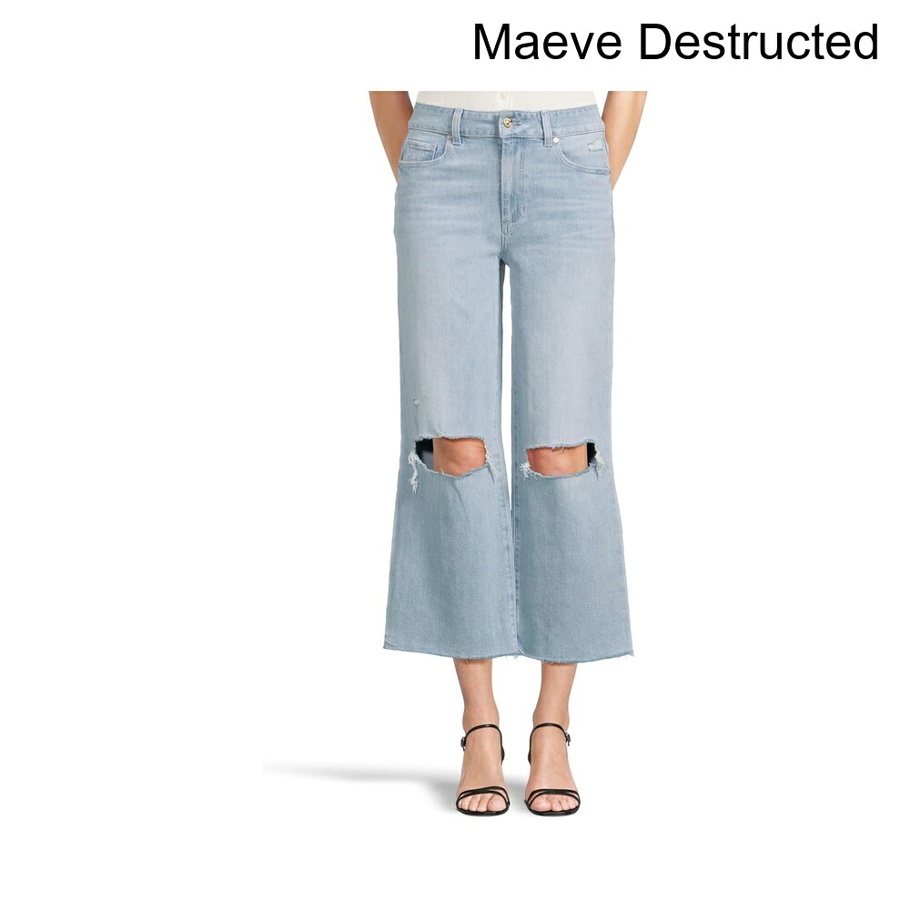 (取寄) ペイジ サシャアンクルローヘムメイヴデストラクテッド paige Sasha Ankle Raw Hem in Maeve Destructed|ジェットラグ店
