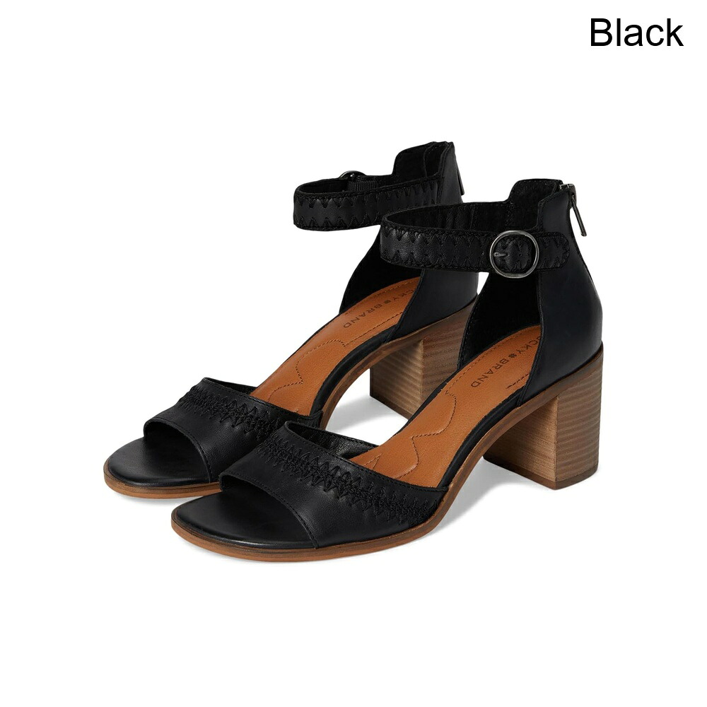 (取寄) ラッキーブランド シボナ スティッチ ヒール サンダル lucky brand Shivona Stitched Heeled Sandal|ジェットラグ店