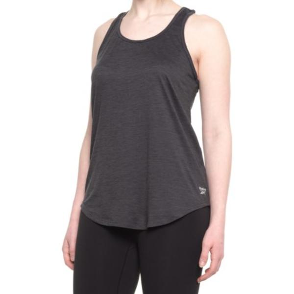 (取寄)リーボック ウィメンズ リーボック バイタル マールド タンク トップ Reebok women Reebok Vital Marled Tank Top (For Women) Black Heather