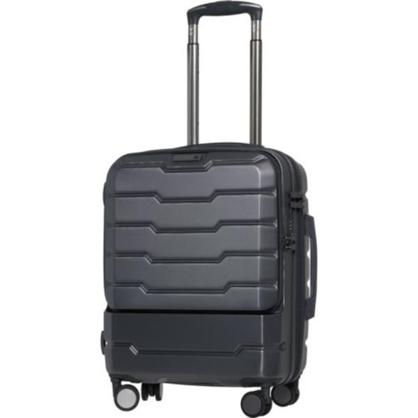 【国内在庫】 保存版 取寄 ユニセックス IT ラゲージ キャリーオン スーツケース - メタリック グレイ Luggage unisex 21.3” Prosperous Spinner Carry-On Suitcase Hardside Expandable Metallic Grey akrtechnology.com akrtechnology.com