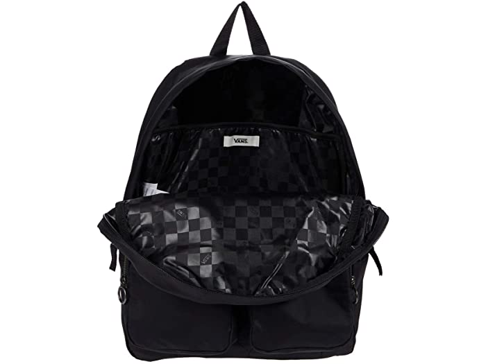 格安人気 取寄 バンズ ロング ホール バックパック Vans Long Haul Backpack Black 値引きする Direct Axis Net