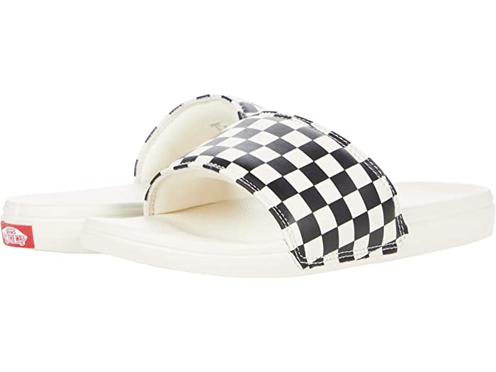 Vans バンズ サンダル メンズ スポーツサンダル ブランド 大きいサイズ 取寄 バンズ ラ コスタ Vans La Costa Slide On Checkerboard Black Marshmallow Coastalmedcenter Com