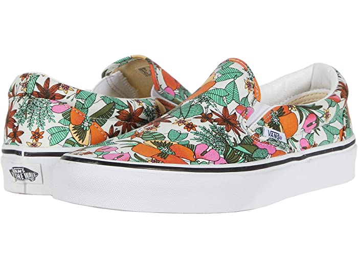 取寄 バンズ 古典派音楽 スリッポン Vans Classic Slip On Multi Tropic Bit Of Blue True White Vans バンズ メンズ シューズ スリッポン Shoes 商品名 Giroveloce It