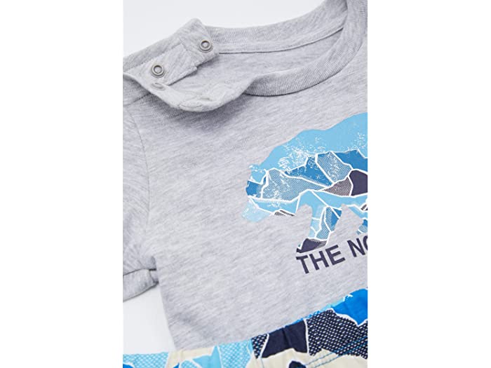 (取寄)ノースフェイスキッズコットンサマーセット(インファント)TheNorthFaceKidsCottonSummerSet(Infant)BanffBlueMountainCamoPrint
