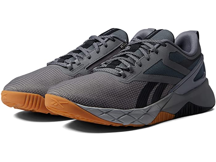 取寄 リーボック ユニセックス ナノフレックス TR Reebok Unisex Nanoflex Parafit Pure Grey Core  Black Rubber Gum ワンピなど最旬ア！