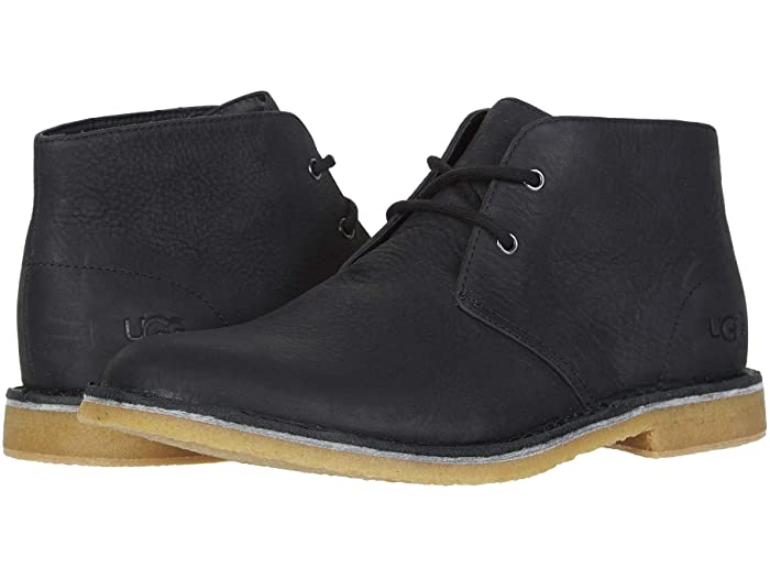 取寄 アグ 暈光ランド チャッカ Ugg Groveland Chukka Black Ugg アグ メンズ チャッカブーツ はき物 シューズ ブーツ 非公式 モード 男性 強烈サイズ ビックサイズ 法条種目 Pasadenasportsnow Com